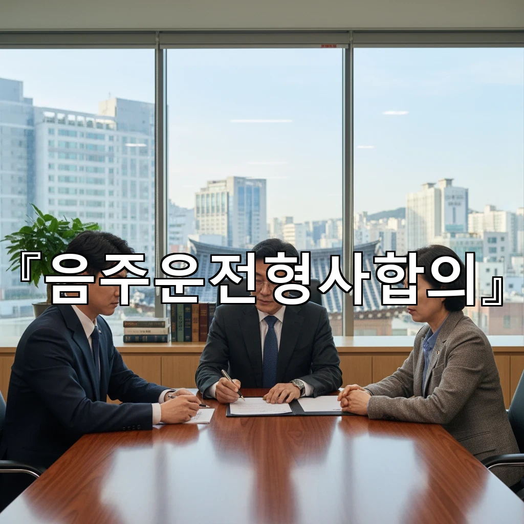 음주운전형사합의 시간을 끄는 행동이 오히려 불리한 이유 정리