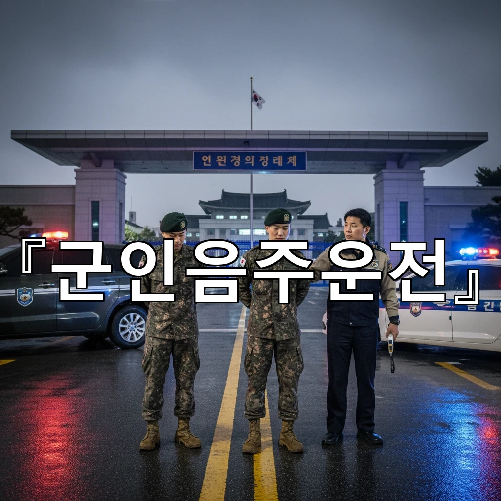 군인음주운전 징계위 회부 통보 받았을 때 준비할 핵심 자료들