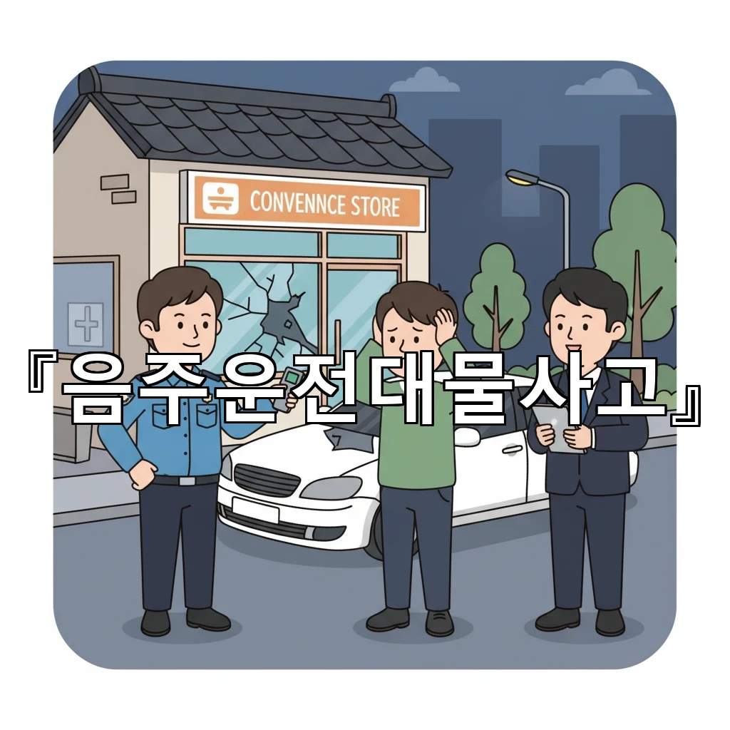 음주운전대물사고 현장 합의 제안이 나올 때 따져볼 기준과 대응