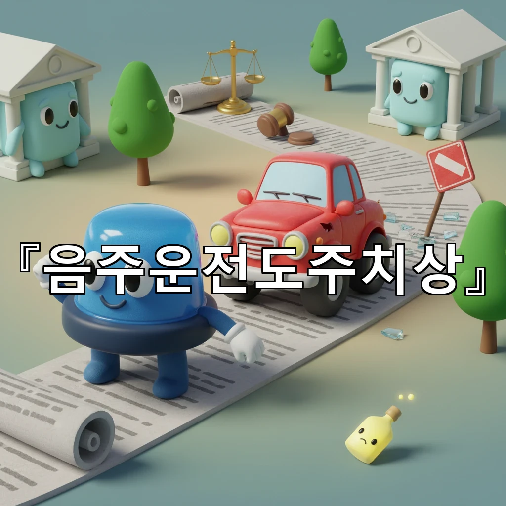 음주운전도주치상 사고 뒤 연락 끊겼다면 수사 전 준비할 자료들