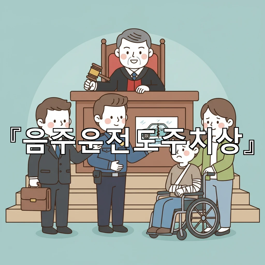 음주운전도주치상 가족과 직장에 미치는 파장을 줄이는 대응 순서