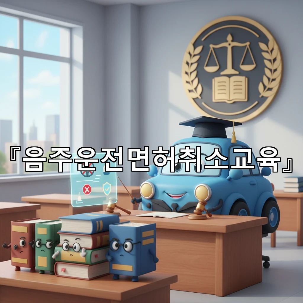 음주운전면허취소교육 첫날 긴장 줄이는 복장과 준비 체크리스트