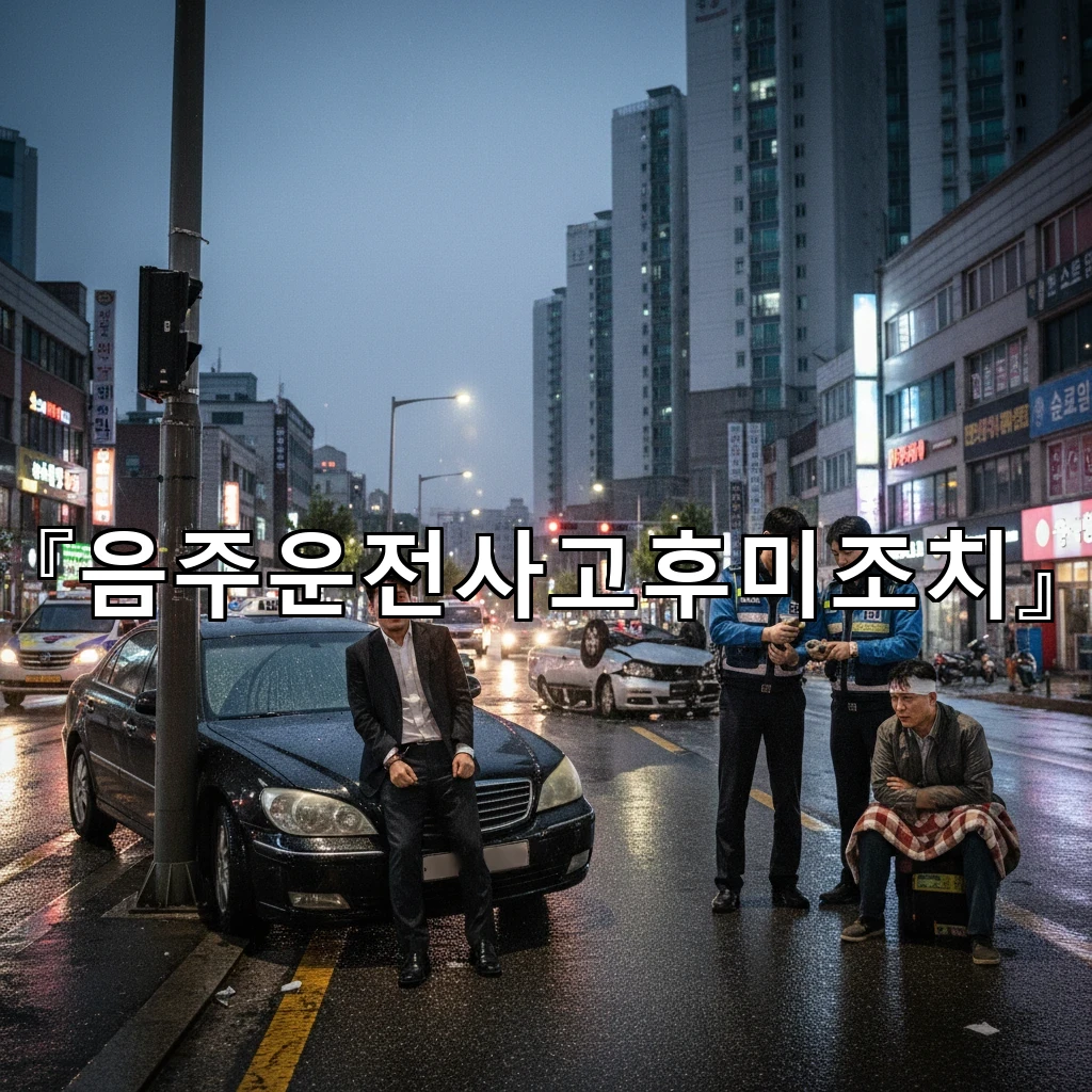 음주운전사고후미조치 이후 재판까지 이어지는 절차 흐름 한눈에