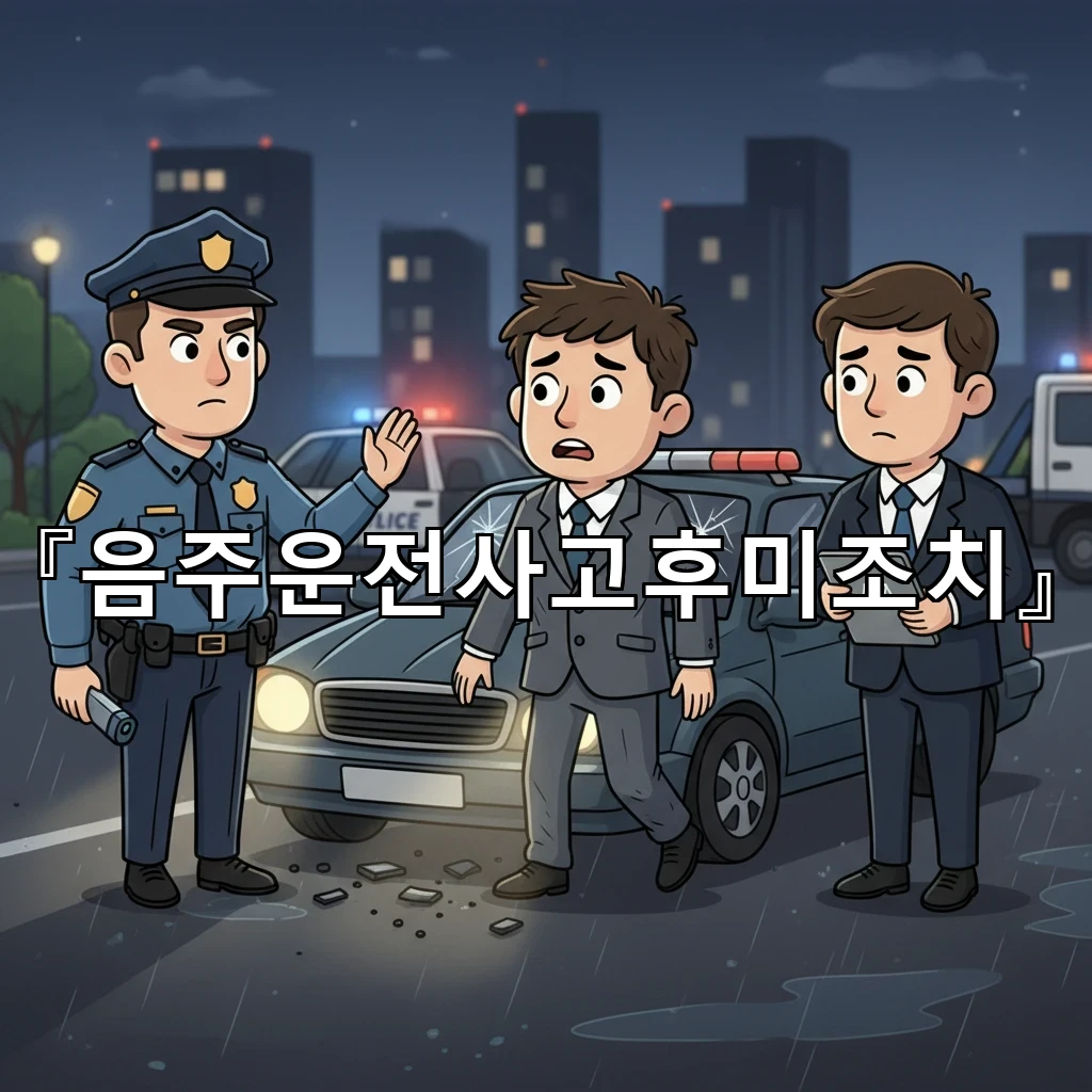 음주운전사고후미조치 사건에서 합의서 문구 선택이 중요한 이유