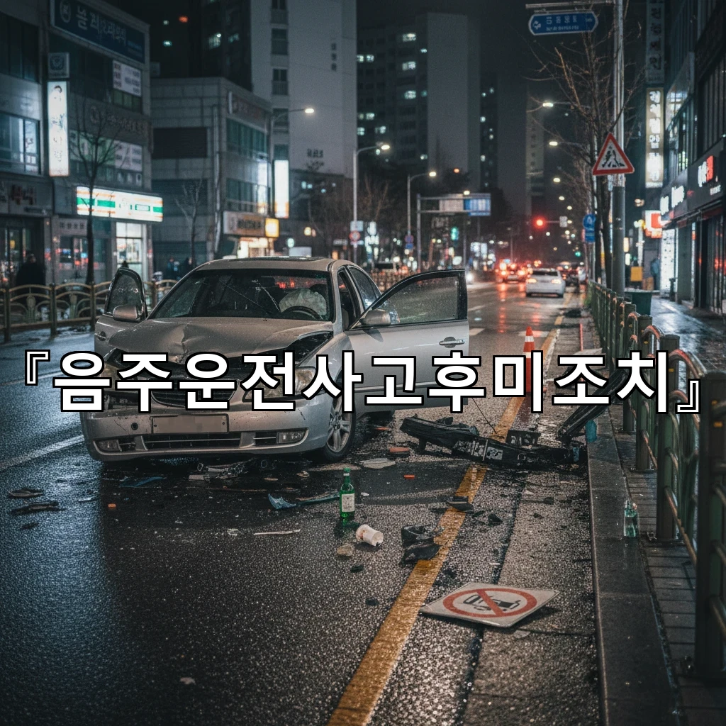 음주운전사고후미조치 블랙박스 영상이 없을 때 대안 자료 모으기