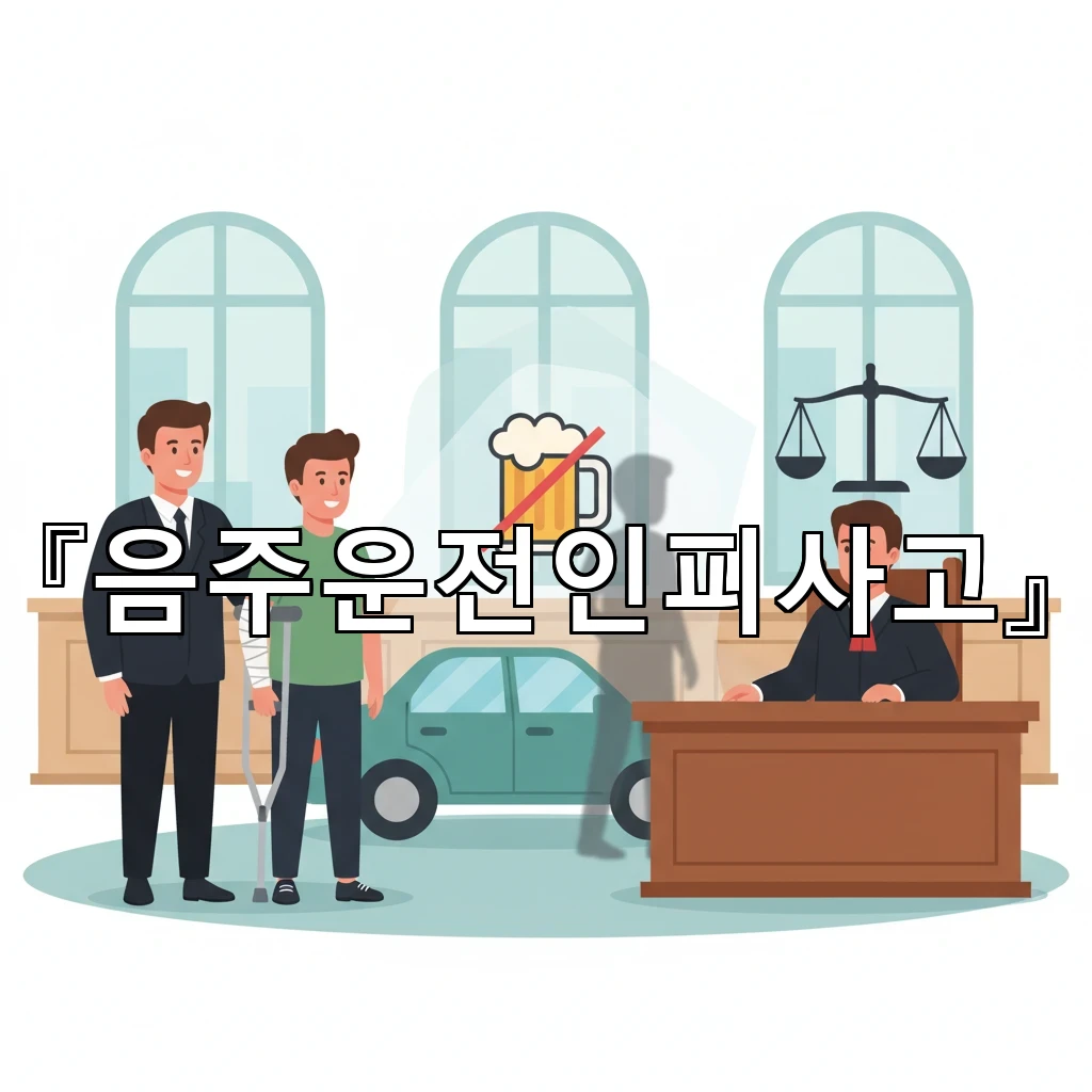 음주운전인피사고 합의서 문구에서 분쟁이 생기는 지점 미리 보기