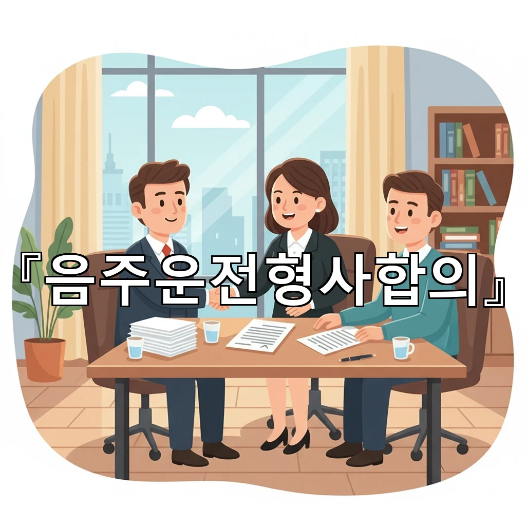 음주운전형사합의 초범과 재범에서 접근이 달라지는 포인트 안내