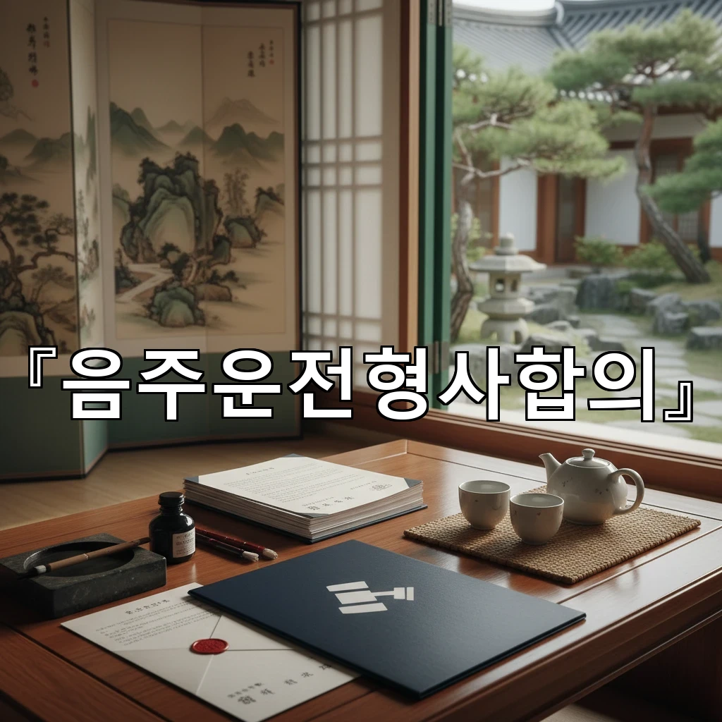 음주운전형사합의 경찰 조사 전 연락 전략과 말실수 줄이는 요령