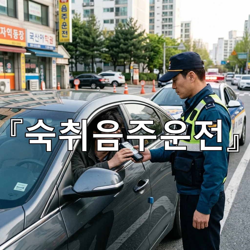 숙취음주운전 단속 기준을 헷갈리게 하는 아침의 착각 정리
