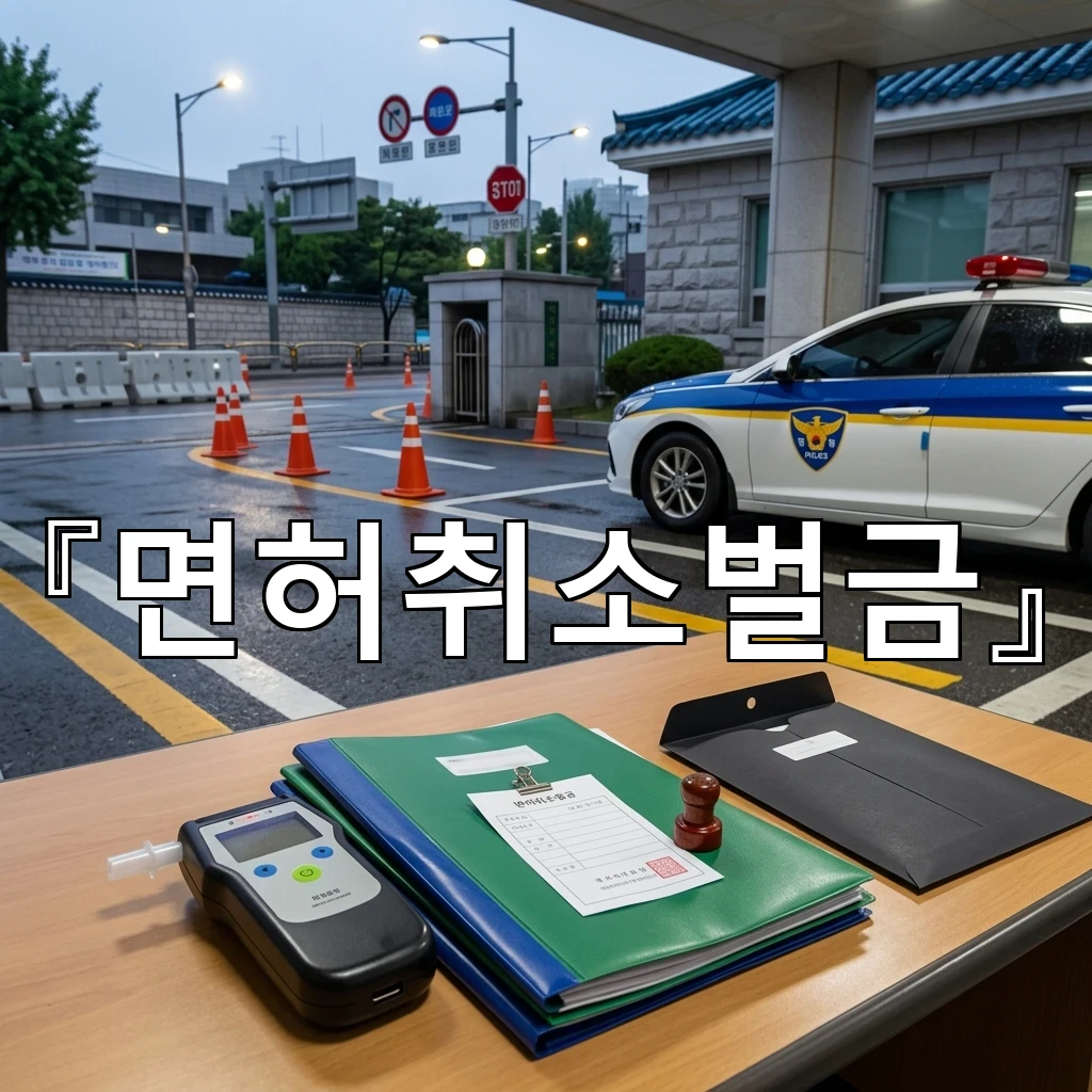 면허취소벌금 관련해 혼동하기 쉬운 항목만 따로 모아 보기