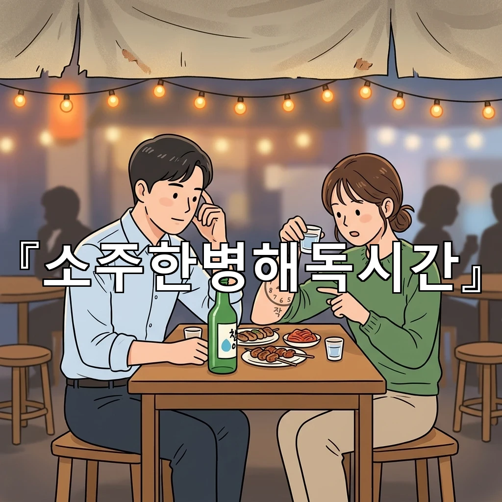 소주한병해독시간 식사와 물 섭취가 흐름에 미치는 뜻밖의 변화