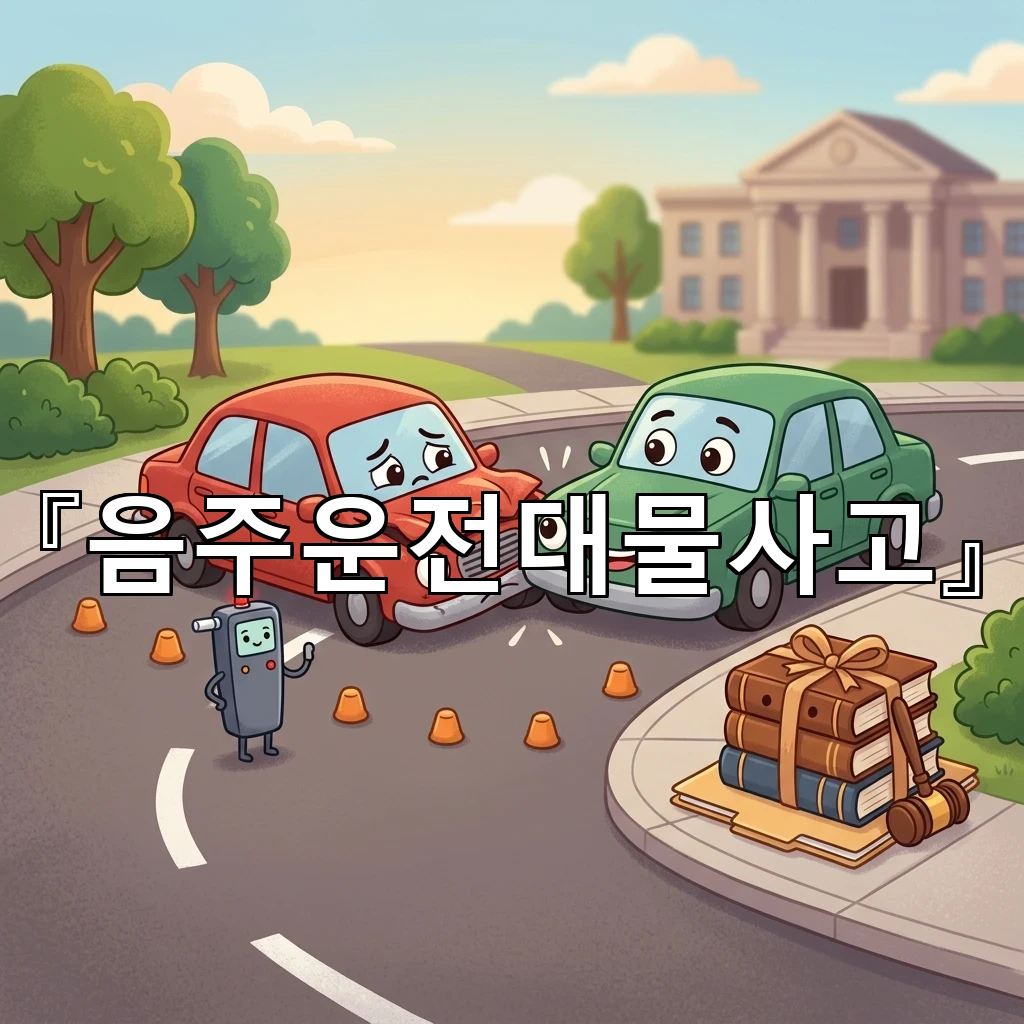 음주운전대물사고 보험 처리만 믿기 전 확인해야 할 핵심 항목들