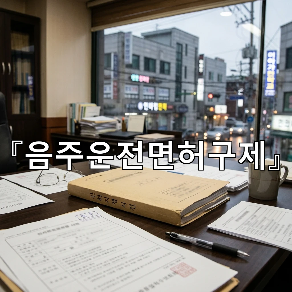 음주운전면허구제 서랍 속 영수증이 신뢰를 바꾸는 순간들