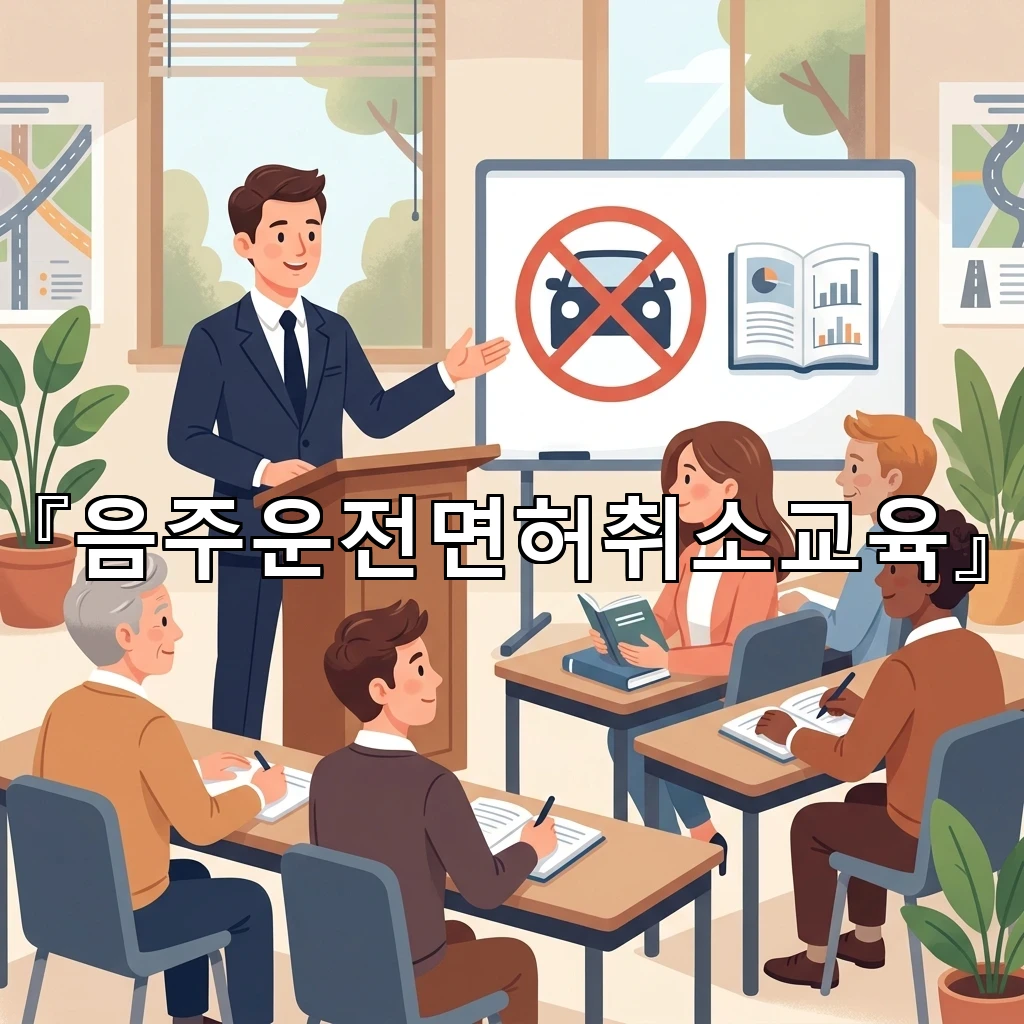음주운전면허취소교육 마음 다잡는 날의 태도와 시선 정리법