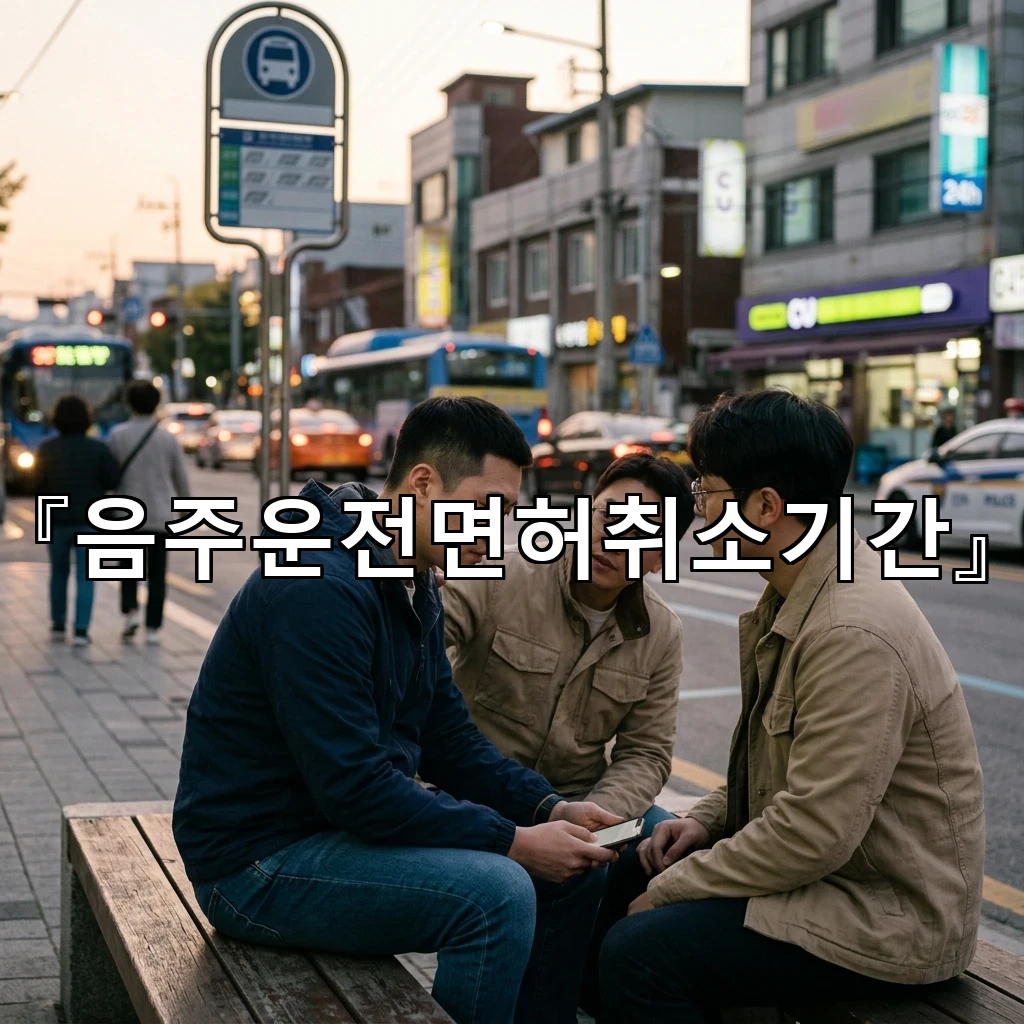 음주운전면허취소기간과 함께 확인해야 할 개인 일정 정리의 핵심