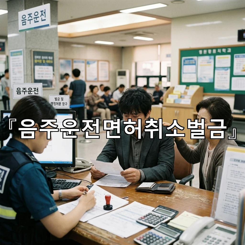 음주운전면허취소벌금 결과를 바꾸는 디테일은 어디에서 시작되는가