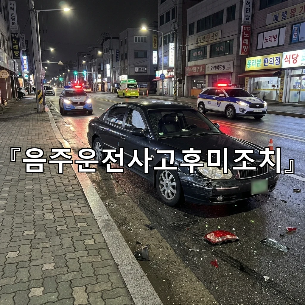 음주운전사고후미조치 말문이 막힐 때 먼저 정리할 기억의 조각들
