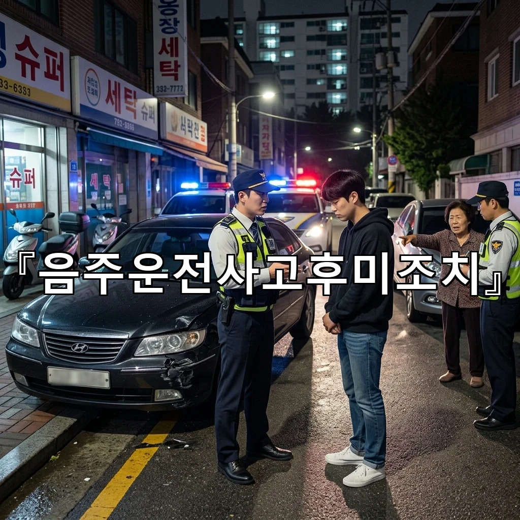 음주운전사고후미조치 떠오르는 순서대로 적는 하루 기록의 재구성