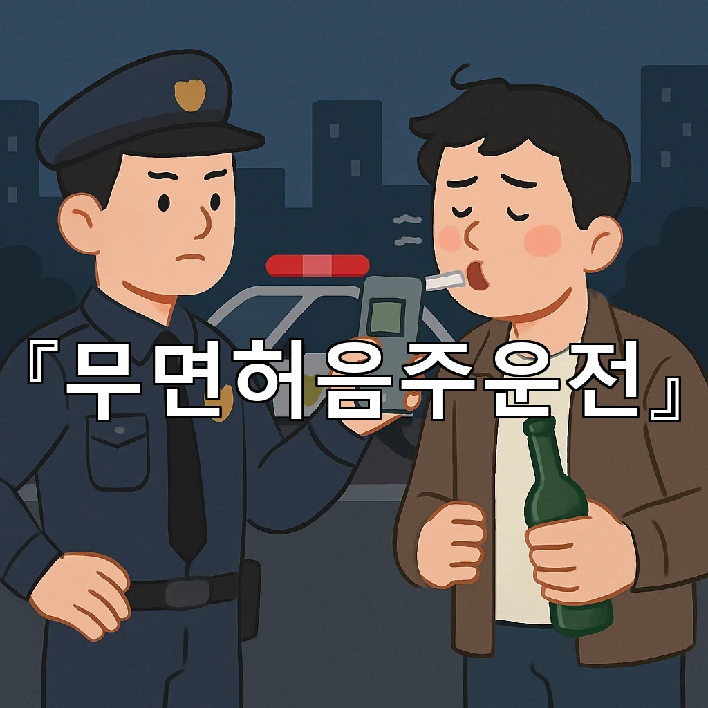 무면허음주운전 낯선 통지에 숨 고르며 확인할 서류 묶음의 기준