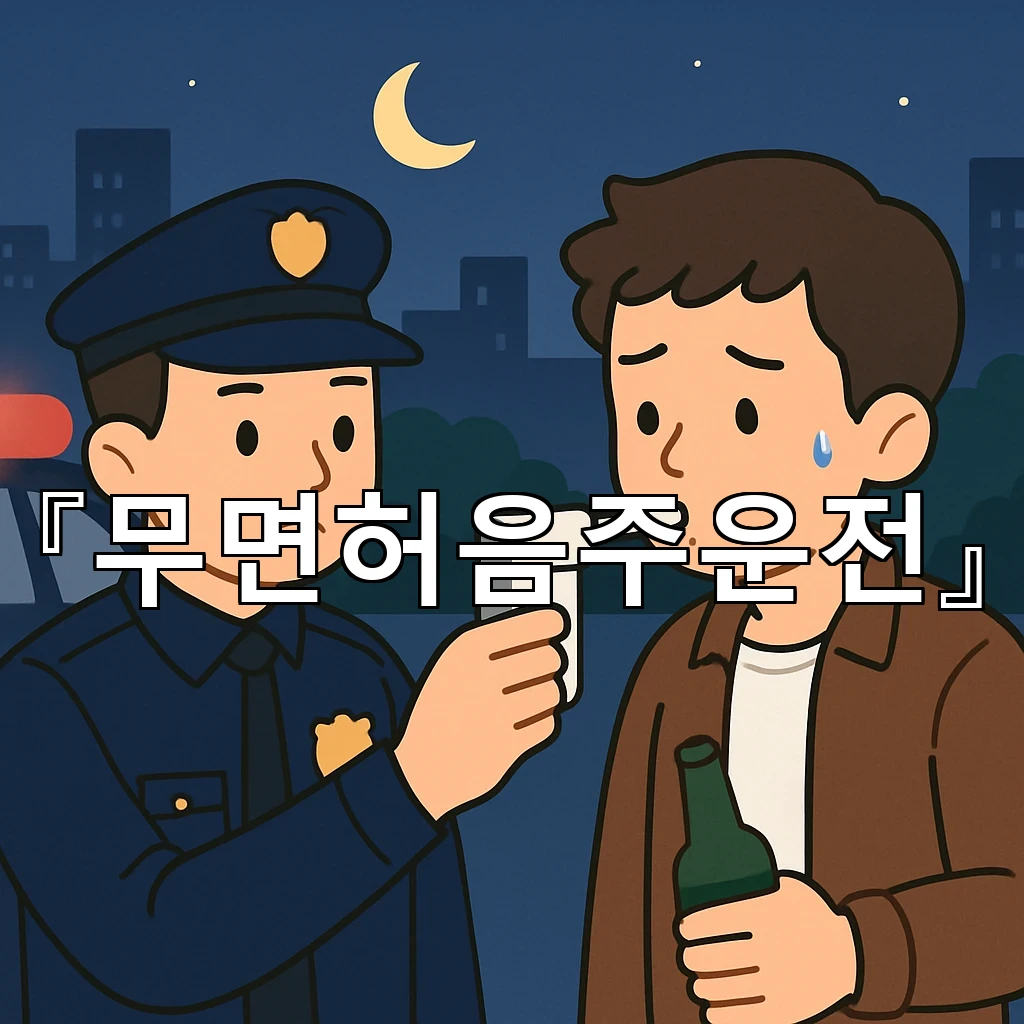무면허음주운전 뒤늦게 떠오른 질문에 답을 찾는 기록의 방식