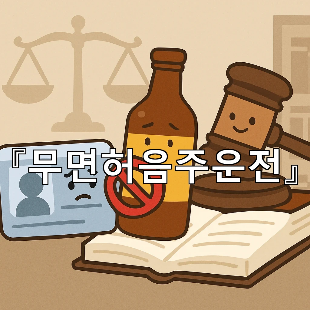 무면허음주운전 처음 맞닥뜨린 순간 살필 질문과 대응의 틀