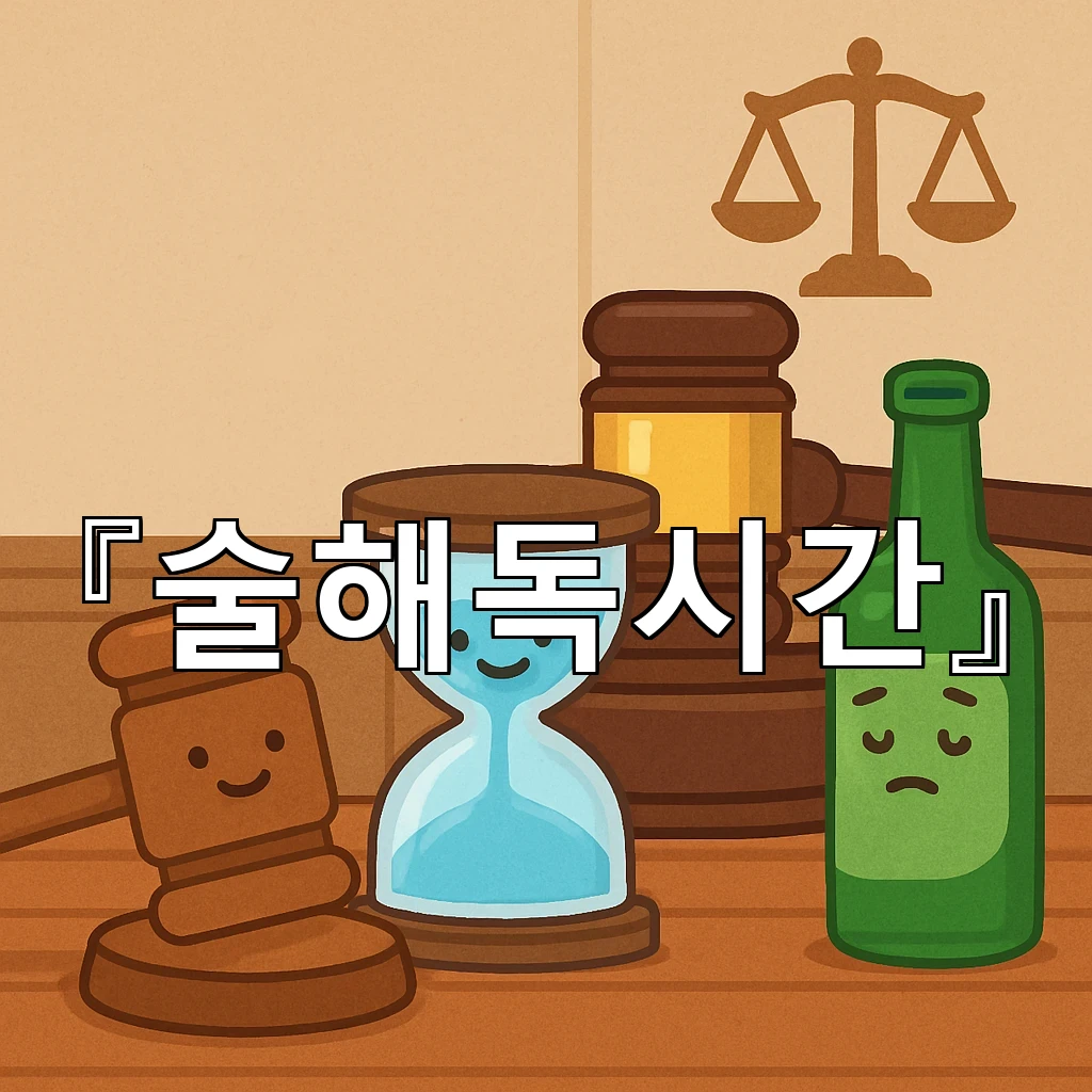 술해독시간이 끝나는 시점을 헷갈리지 않게 보는 생활 관찰법