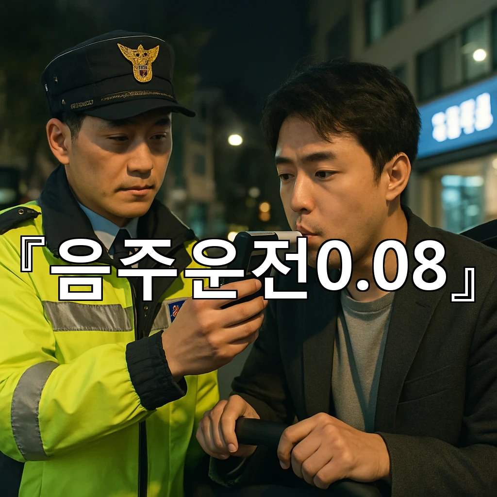음주운전0.08 예상 못한 밤의 선택을 다시 살피는 시선