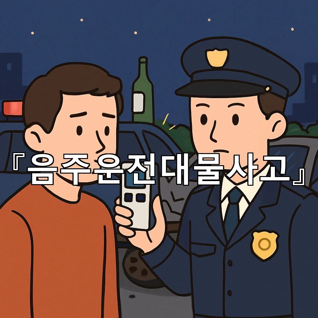 음주운전대물사고 말 한마디가 남기는 흔적을 점검하는 실전 기준