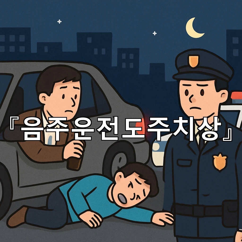 음주운전도주치상 기억이 흐려진 밤의 동선을 다시 짚는 방법
