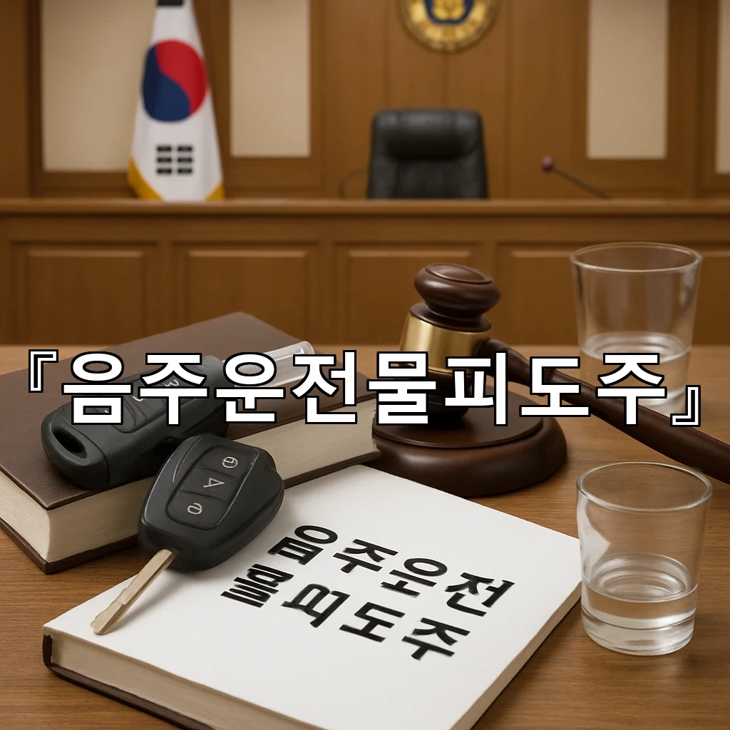 음주운전물피도주 밤길 전환점에서 남는 발자국과 판단의 순서