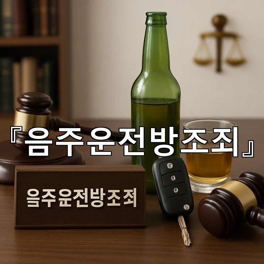 음주운전방조죄 연루를 가르는 말과 태도의 경계 살펴보기