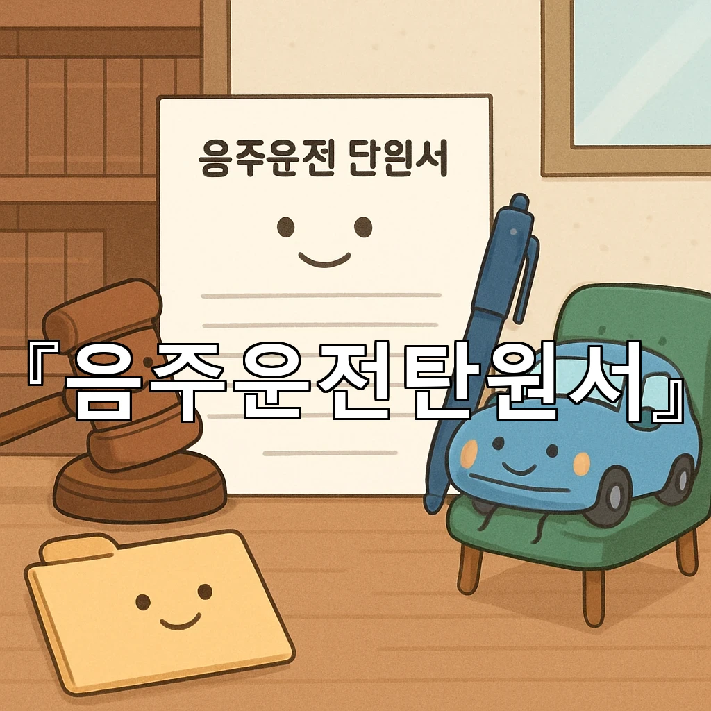 legal image 음주운전탄원서 5283