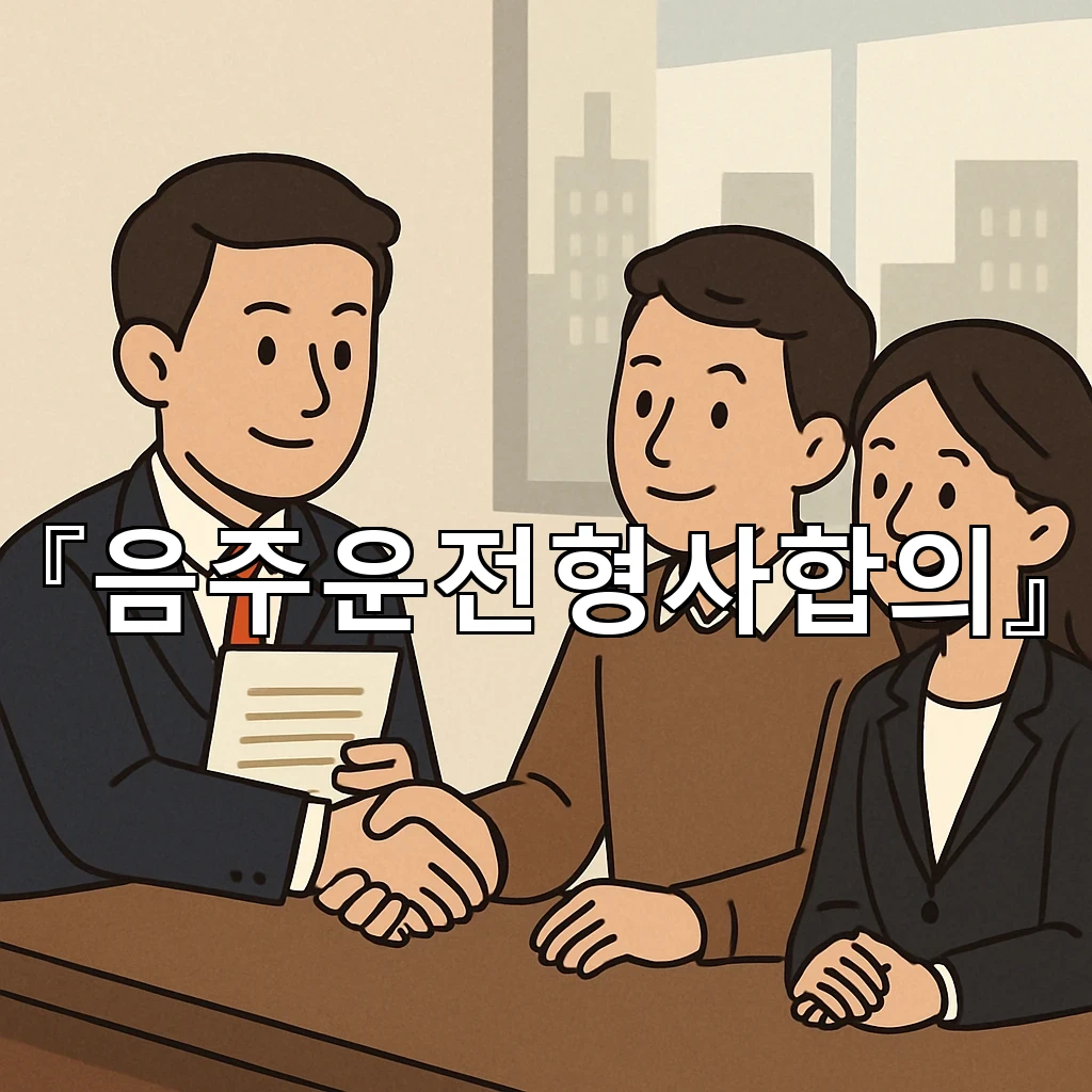 음주운전형사합의 새벽에 떠오른 메모가 판단을 바꾸는 순간 정리