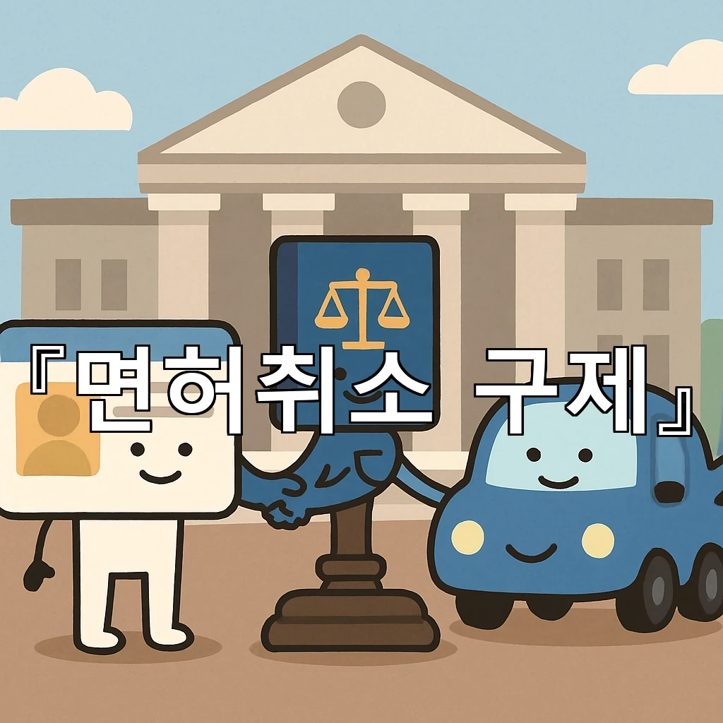 면허취소구제 불복 절차를 처음 접할 때 보는 핵심 흐름 안내