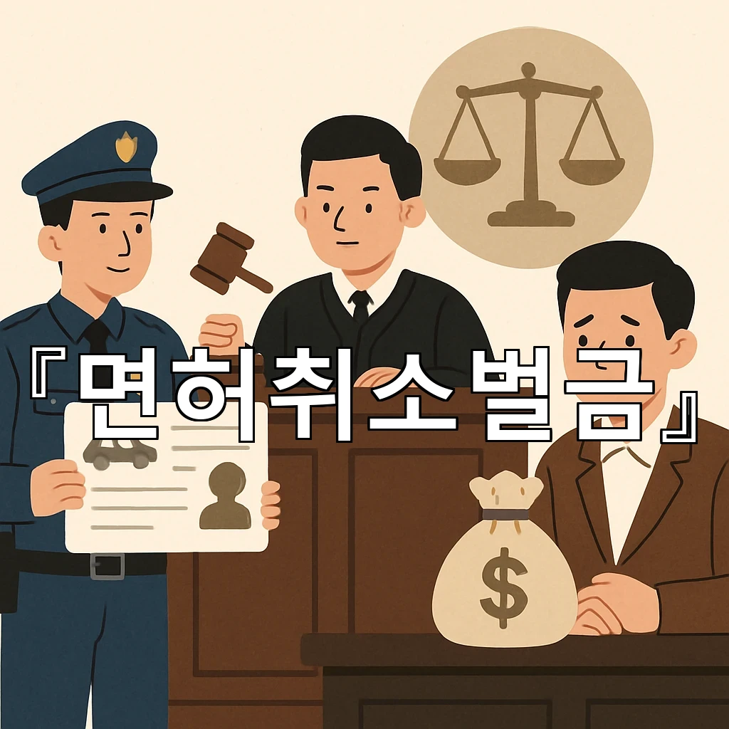 면허취소벌금 고지서를 받아든 날부터 챙겨볼 메모와 준비 순서