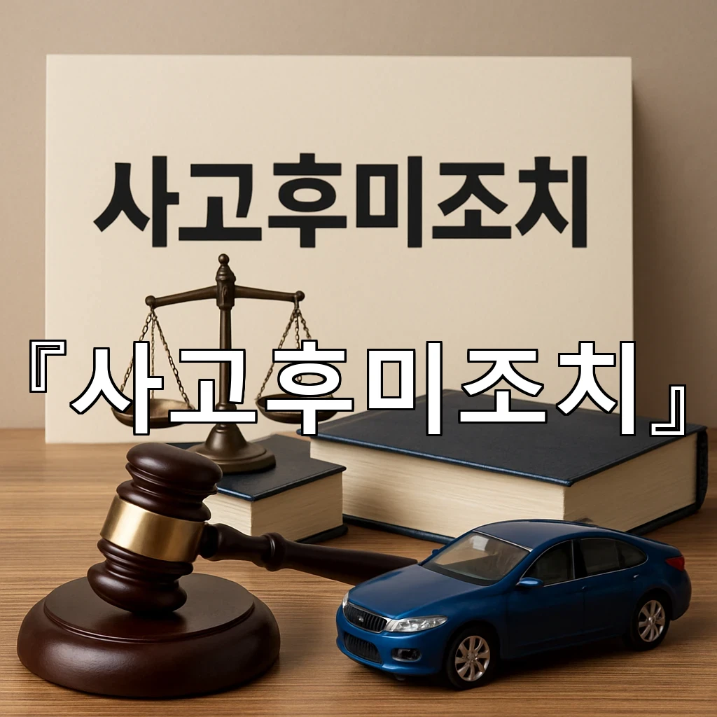 사고후미조치 멈춘 그 자리에서 달라지는 대응의 갈림길을 읽다