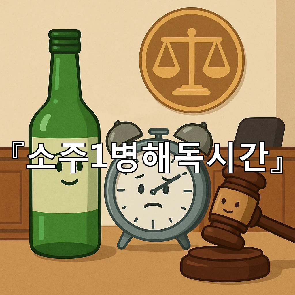 소주1병해독시간 몸이 느리게 돌아오는 밤의 징후 읽는 법