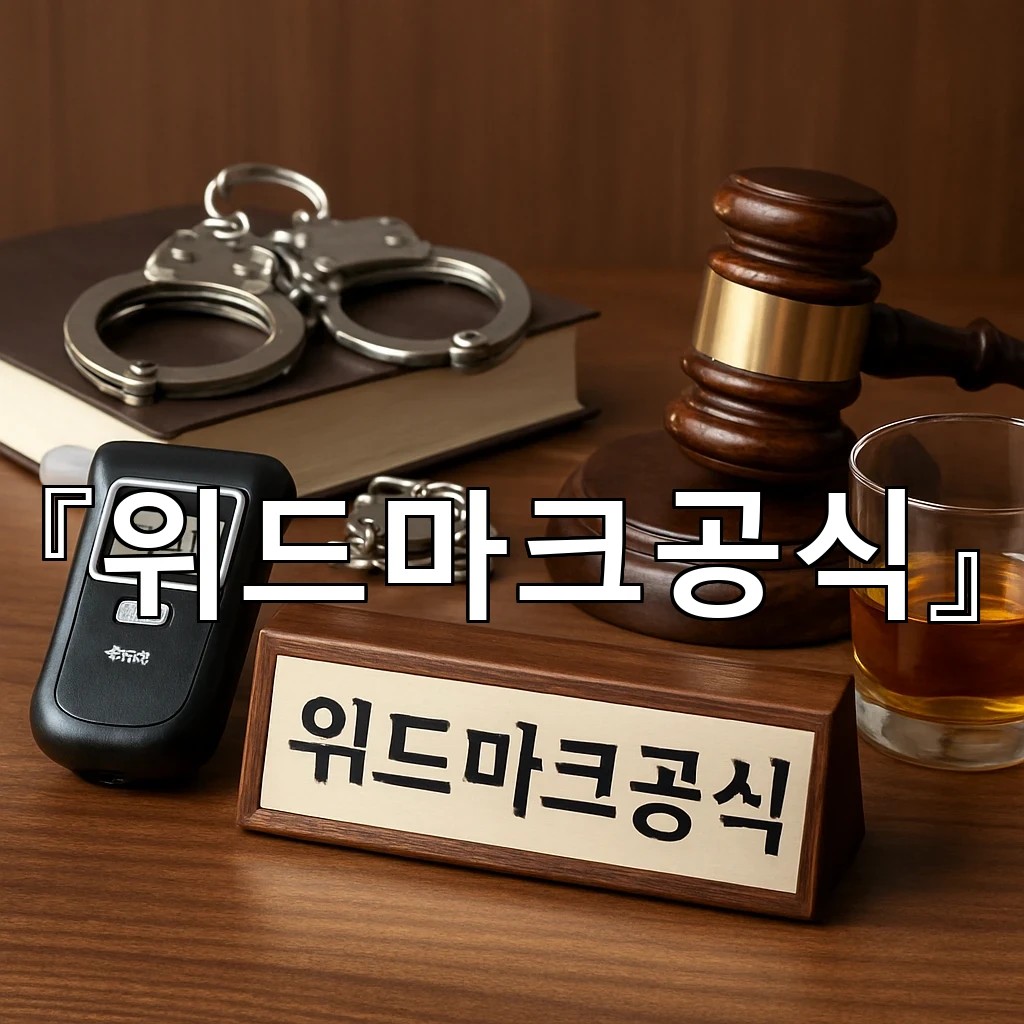 위드마크공식 수치보다 먼저 살펴볼 술자리 동선의 빈틈과 흐름