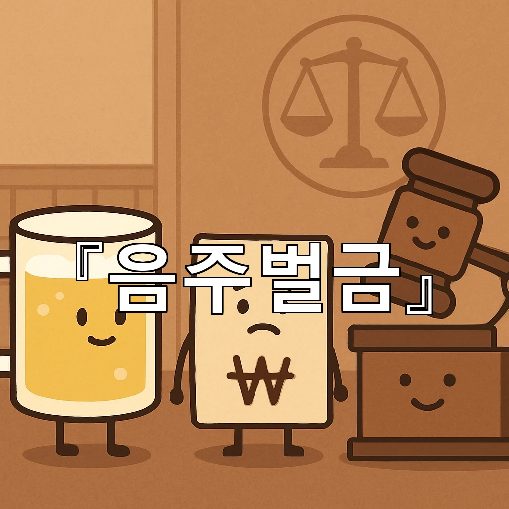 음주벌금 갑작스런 문자 받았을 때 먼저 볼 항목들 정리