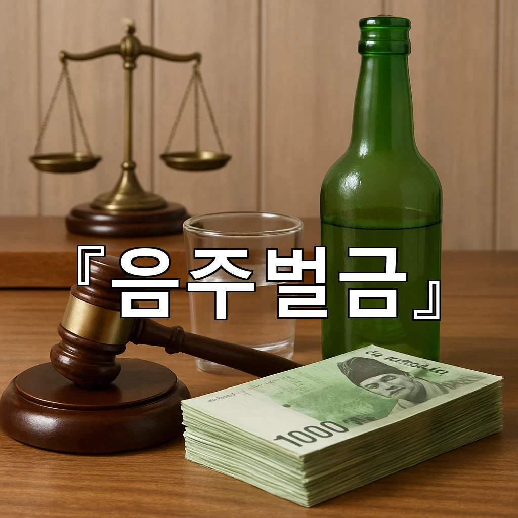 음주벌금 금액이 궁금할 때 계산 기준부터 차근히 살펴보기
