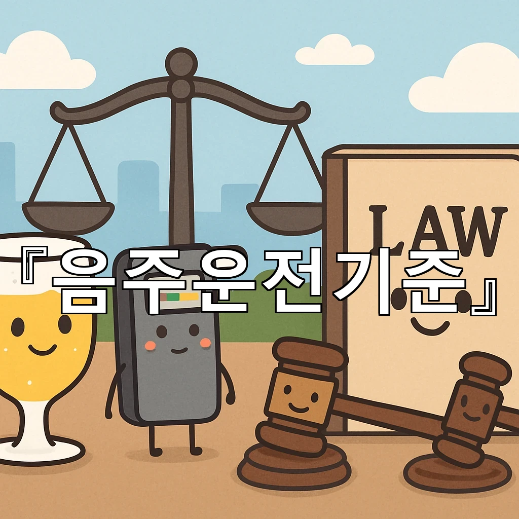 음주운전기준 아침 회의 전후 선택이 바뀌는 순간의 이야기
