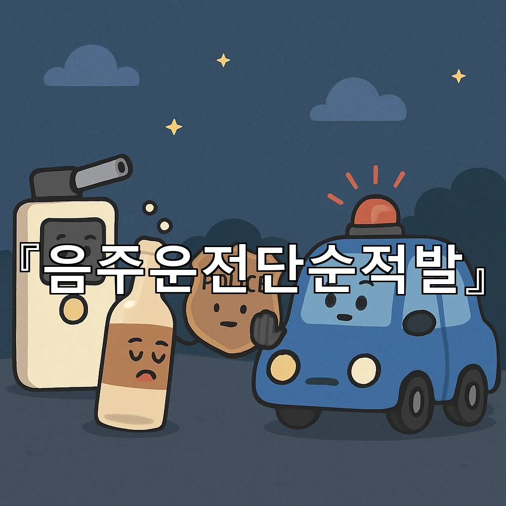 음주운전단순적발 그날 밤 머릿속을 정리하는 첫걸음 가이드