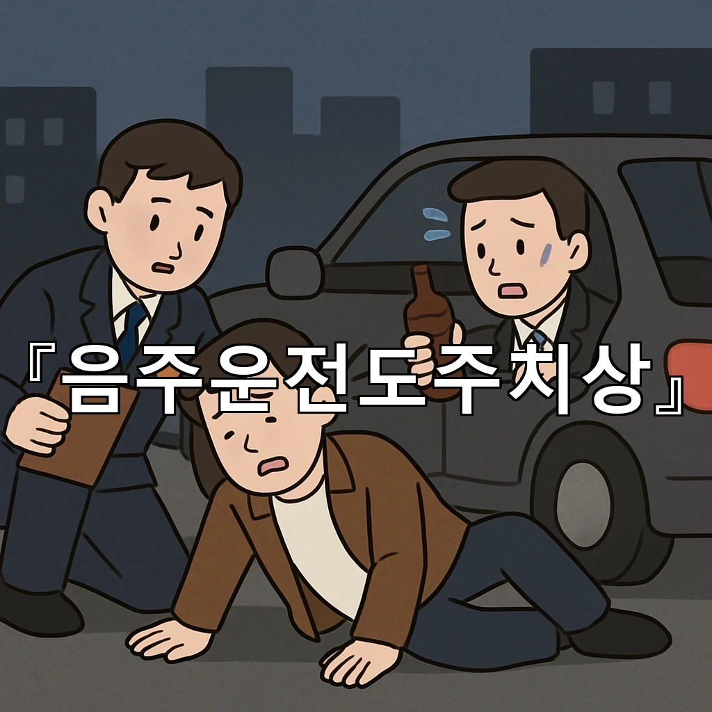 음주운전도주치상 새로 맞닥뜨린 상황에서 차분히 정리하는 길잡이