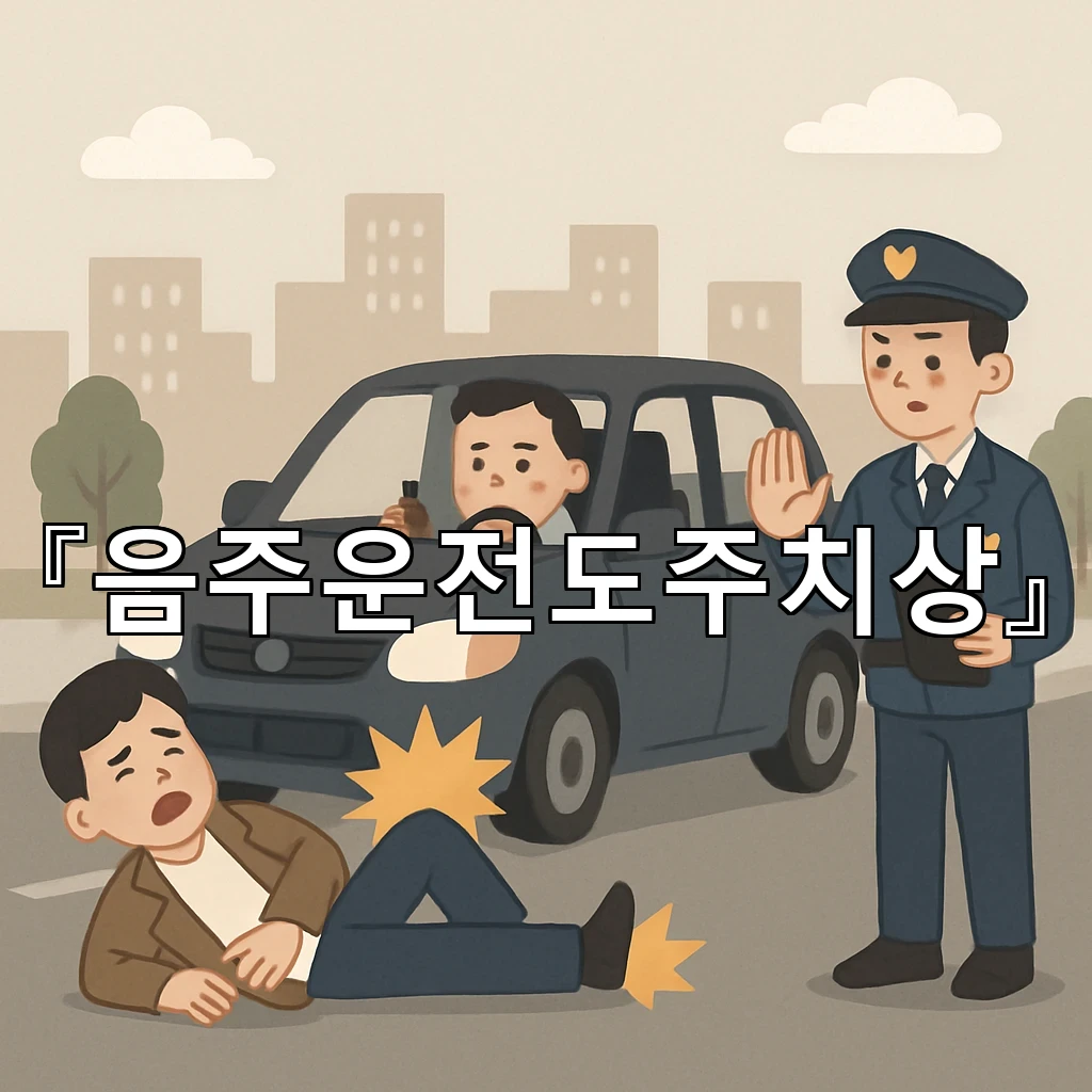 음주운전도주치상 첫 진술 뒤에 남는 빈칸을 메우는 자료 정리법