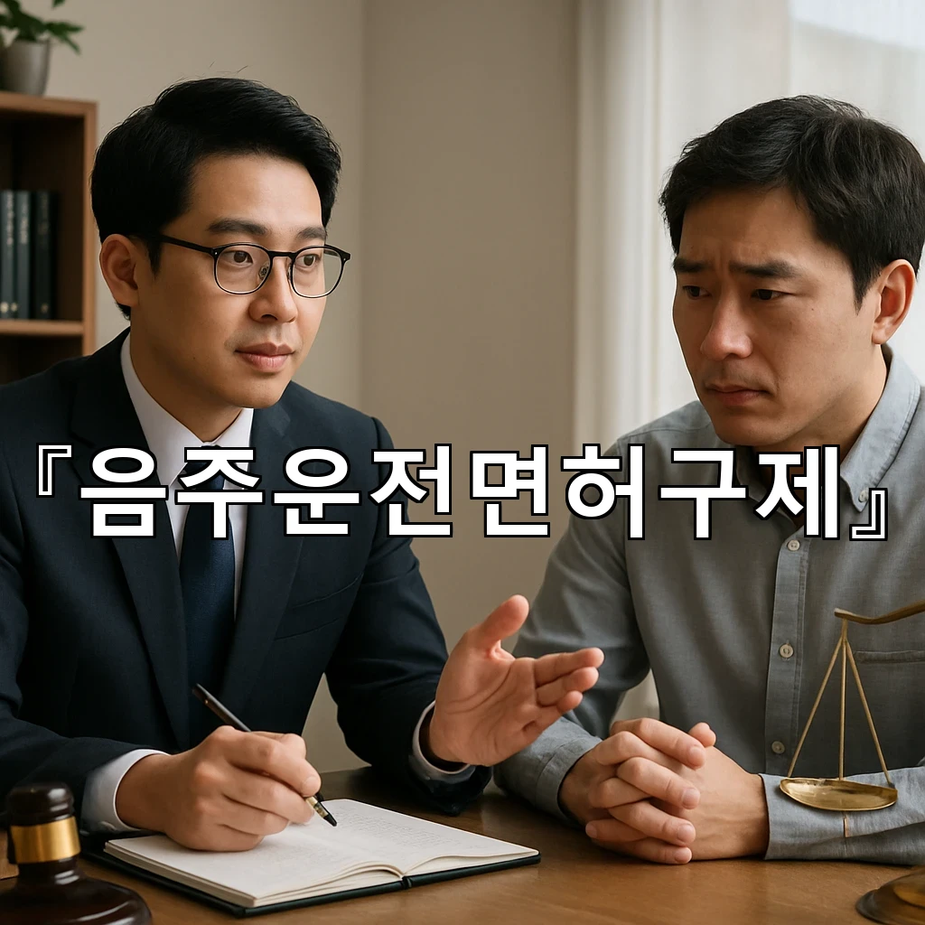 음주운전면허구제 골목과 시간표를 다시 맞추는 생활의 재배치