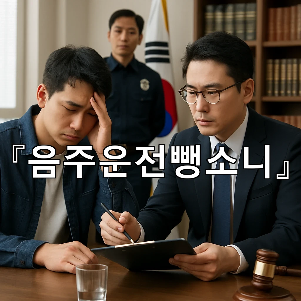 음주운전뺑소니 조서 문장을 읽을 때 놓치기 쉬운 표현의 결