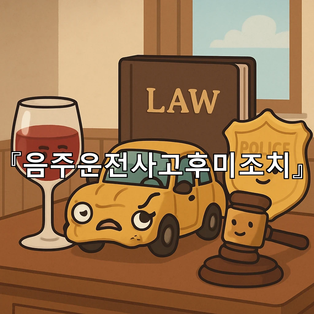 음주운전사고후미조치 사건 뒤 남은 기록을 시간대별로 묶는 기준