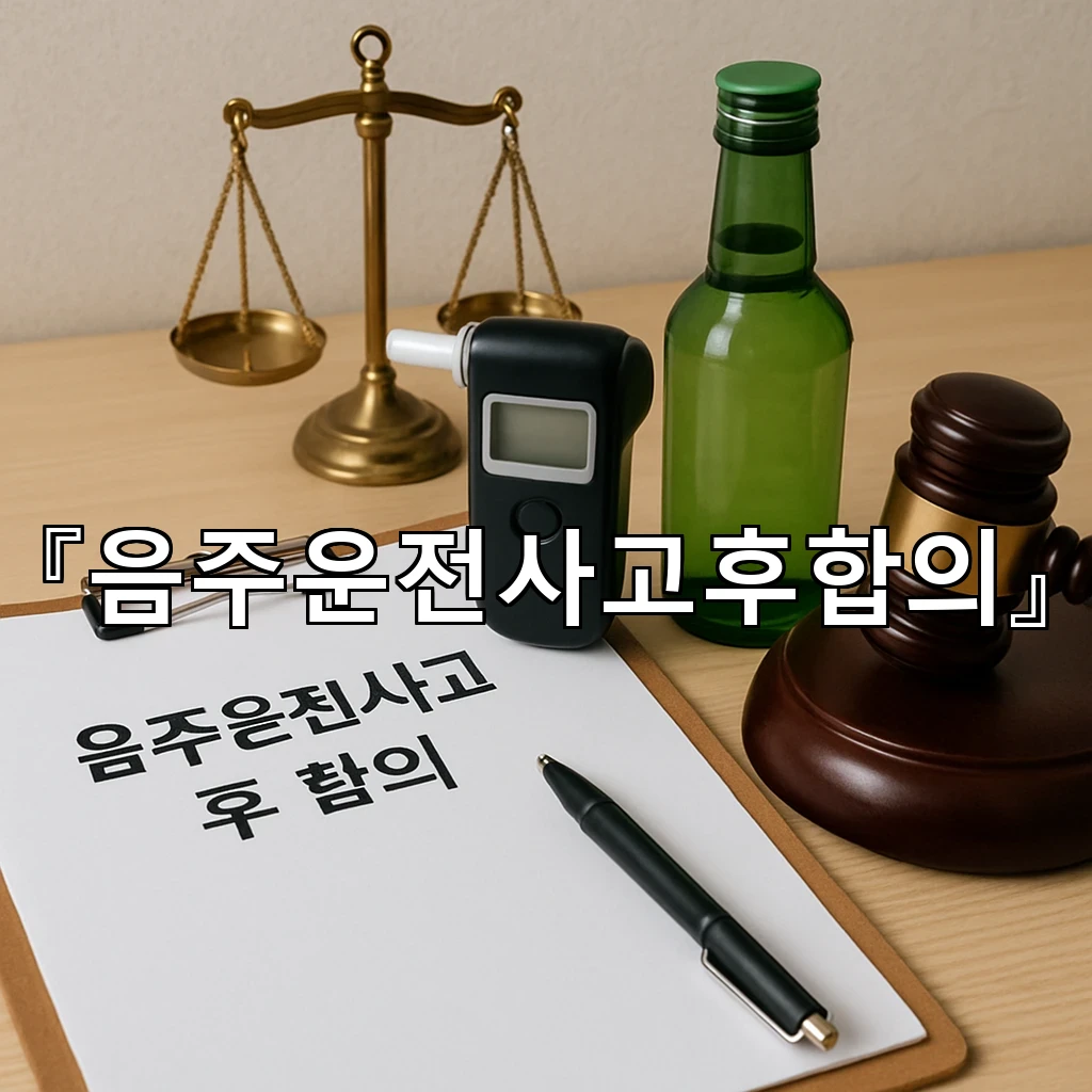 음주운전사고후합의 문장을 고를 때 흔들림을 줄이는 생각의 순서