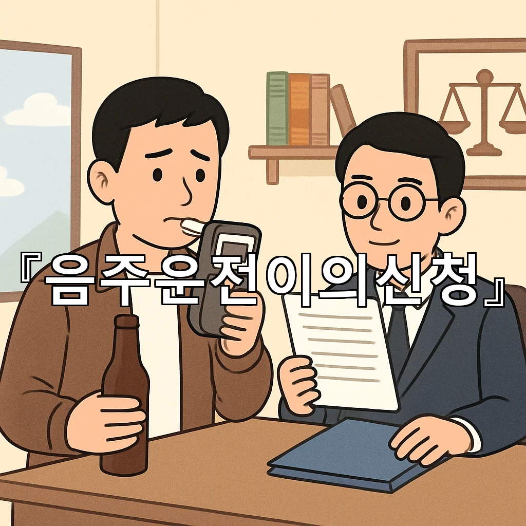 음주운전이의신청 시간대별 움직임을 맞춰 보는 서술 방식의 차이