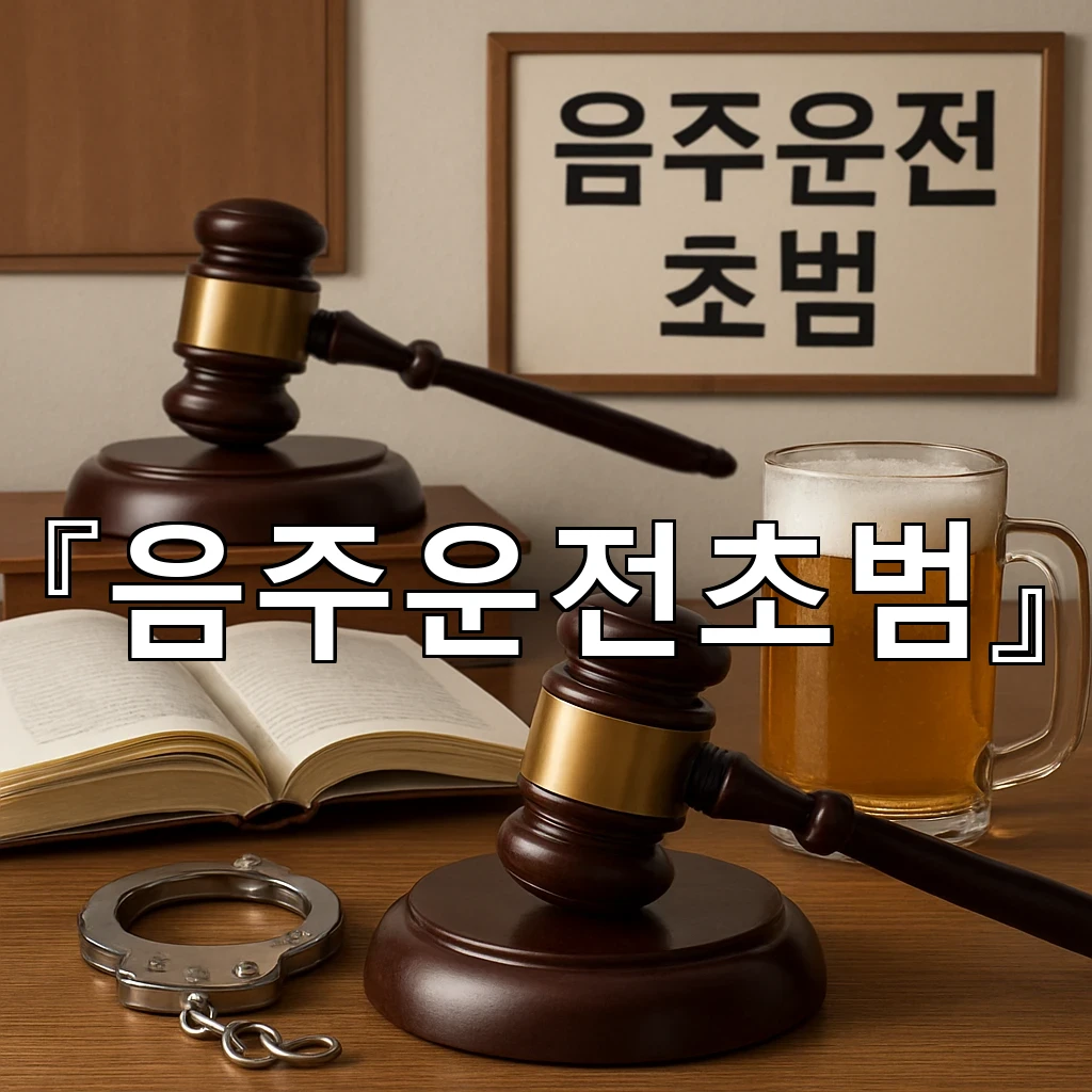음주운전초범 사건 뒤 흔들리는 일상과 다시 세우는 기준